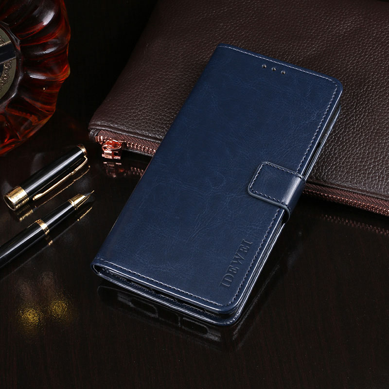 Case Xiaomi Mi 11 5G # Pre-Order * IDEWEI เคสมือถือหนังพร้อมการออกแบบกระเป๋าสตางค์ Folio Flip *