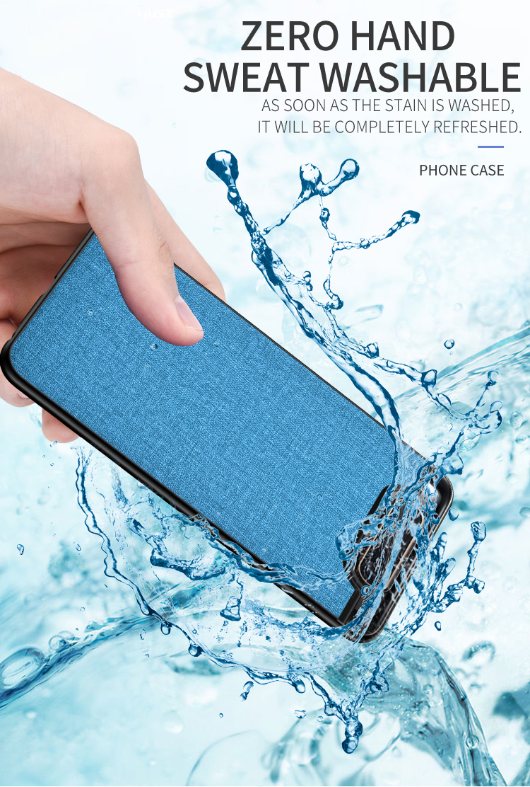 Case Samsung Galaxy A80, A90 / Pre-Order * เคสฝาหลังเคลือบผิวผ้า Matte Cloth PU + PC + TPU Hybrid *
