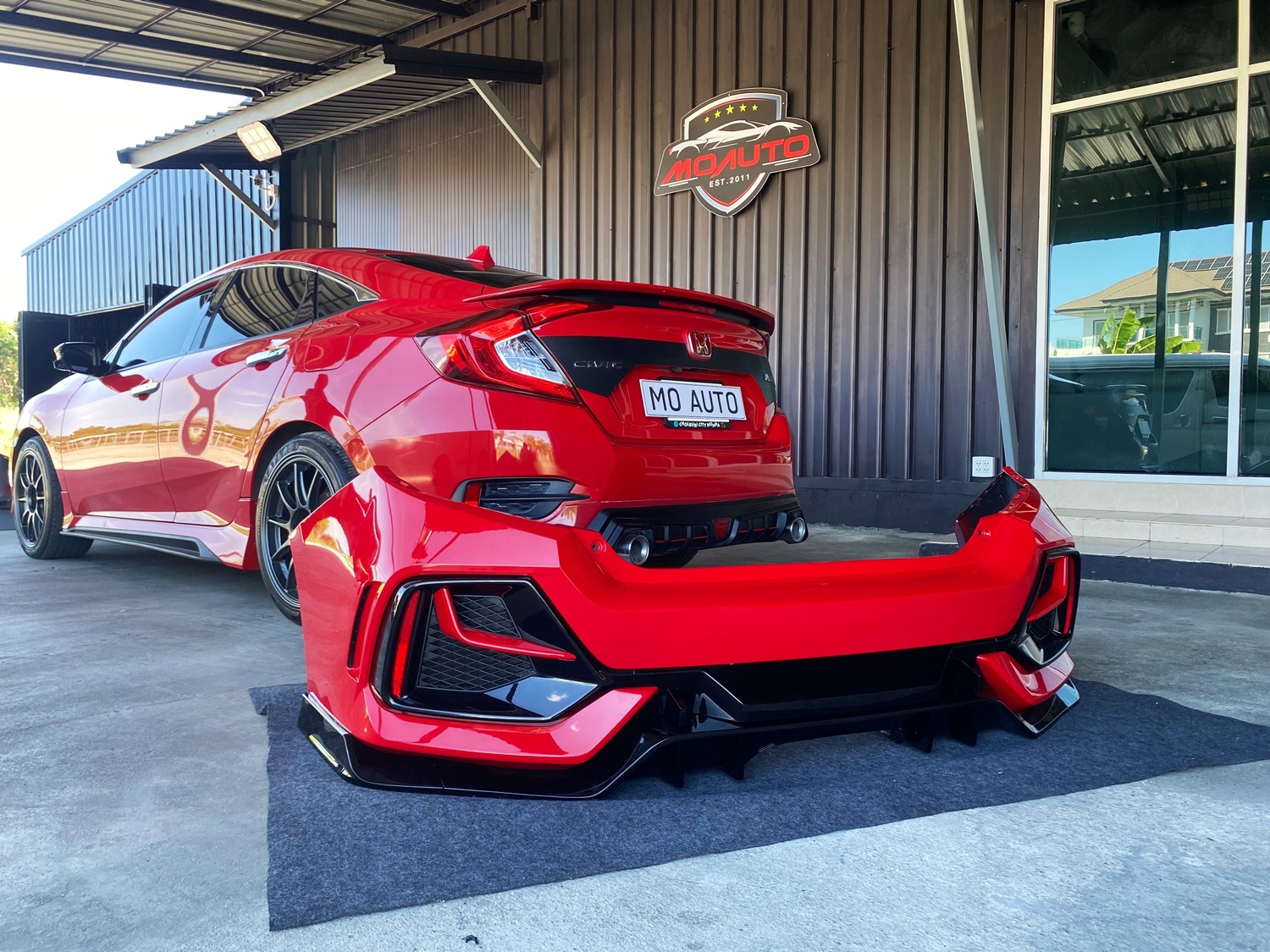 ชุดแต่ง TYPE-R สำหรับ CIVIC FC 2016-2021 (แบบเปลี่ยนกันชน)