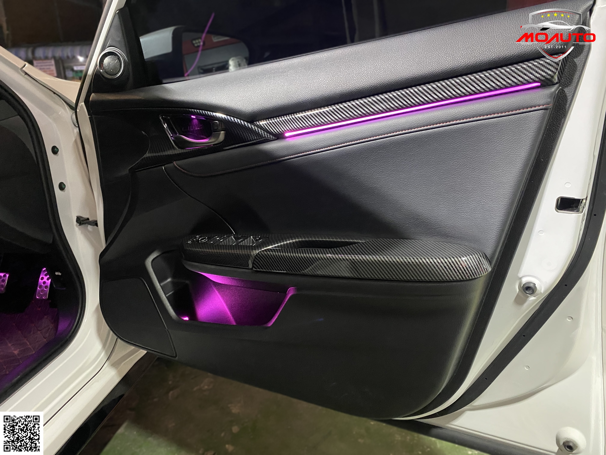 ไฟ Ambient light ตรงรุ่น V1 CIVIC FC / FK