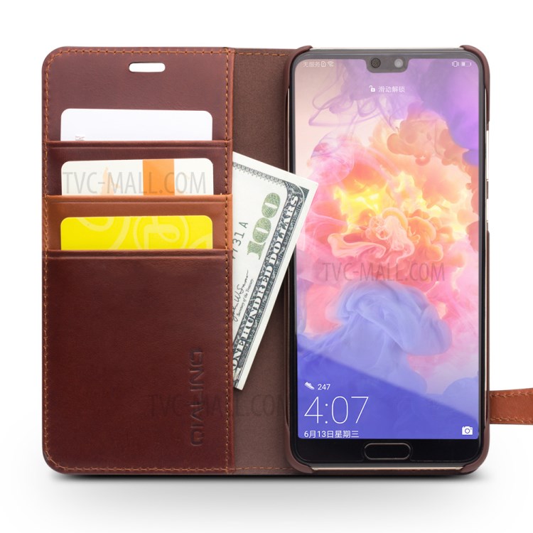 Case Huawei P20 / Pre-order * QIALINO หนังวัวแท้คุณภาพเยี่ยม *