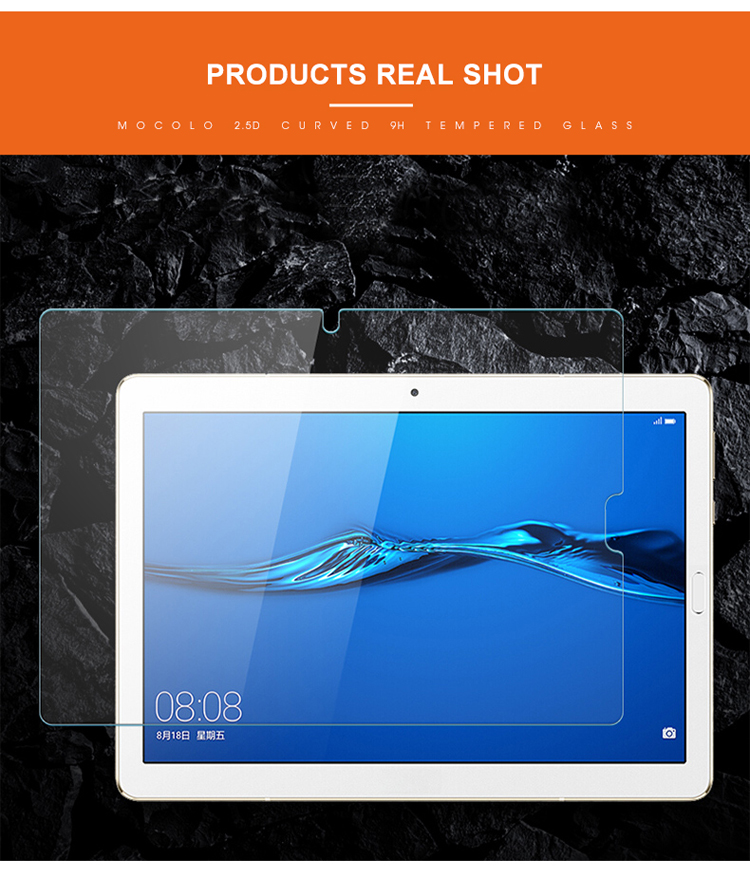 กระจกนิรภัย Huawei MediaPad M5 Pro / Pre-Order * MOCOLO ผลิตจากกระจกที่มีคุณภาพสูงความแข็ง 9H, สุดยอดการป้องกันรอยขีดข่วน *