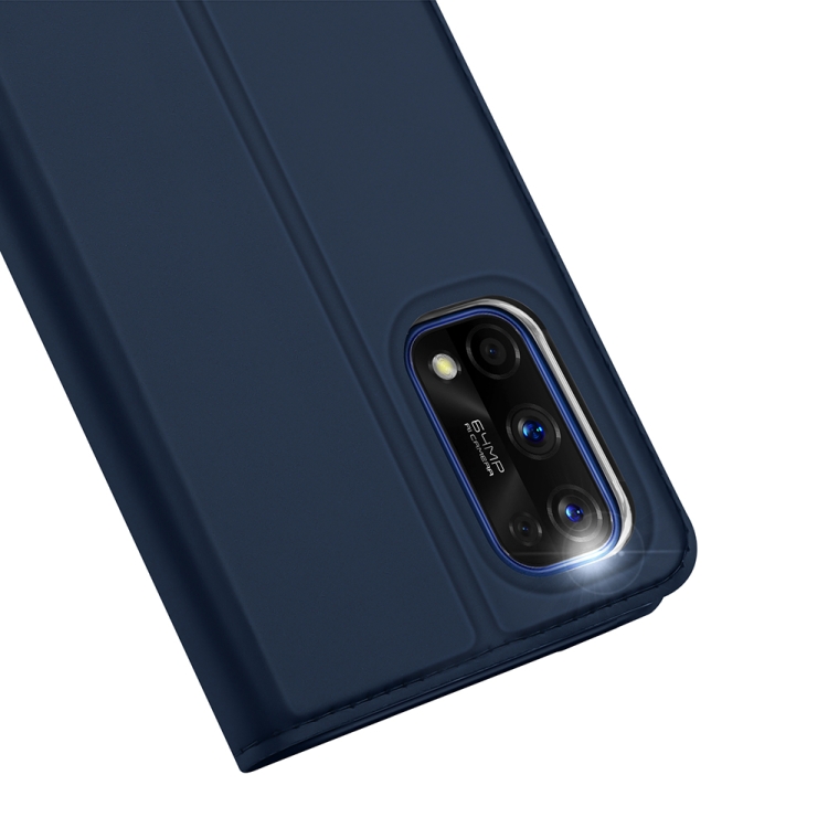 Case Realme 7 Pro / Pre-Order * DUX DUCIS Skin Pro Series ซองหนังพลิกแนวนอน PU + TPU พร้อมตัวยึดและช่องเสียบการ์ด *