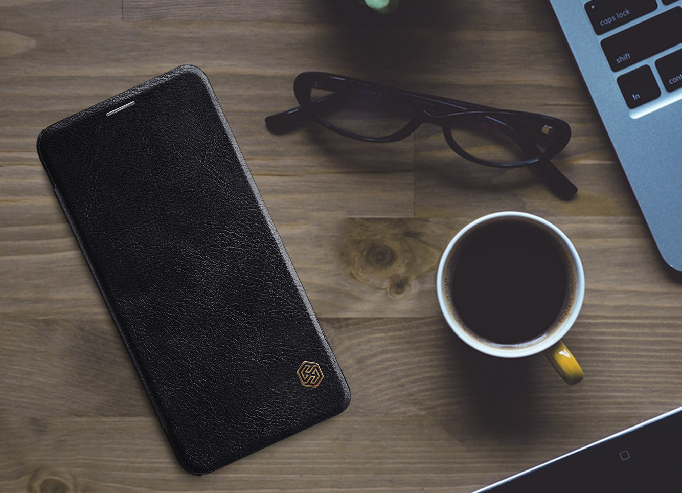 Case Huawei Nova 3 / Pre-Order * NILLKIN ฉินหนัง Folio Case เลือกหนังคุณภาพสูง *