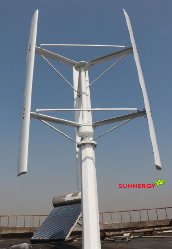กังหันลม 2kW แนวตั้ง STC-RX-2000HV