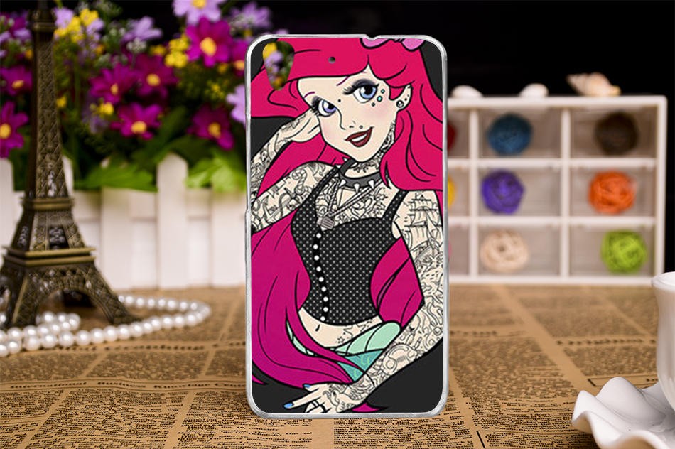 Case Huawei Y6 / Pre-order * เคสแข็ง พิมพ์ลายการ์ตูน สีสันสดใส *