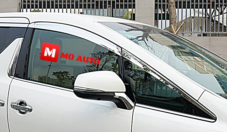 คิ้วกันสาดประตูคู่หน้า โครเมียม ALPHARD / VELLFIRE MC