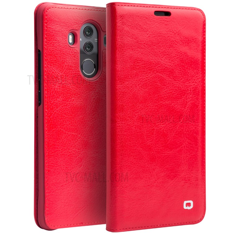 Case Huawei Mate 10 Pro / Pre-order * QIALINO คลาสสิกหนังวัวแท้อัตโนมัติปลุก / นอนหลับ *