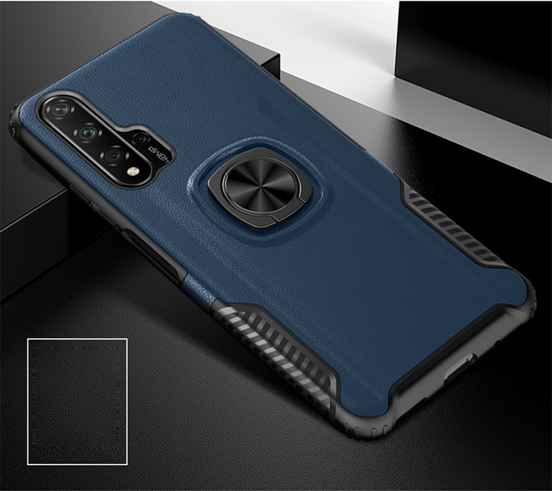 Case Huawei Nova 5T / Pre-order * 360 องศา หมุนแหวน + ขา PC + TPU Case ไฮบริด *