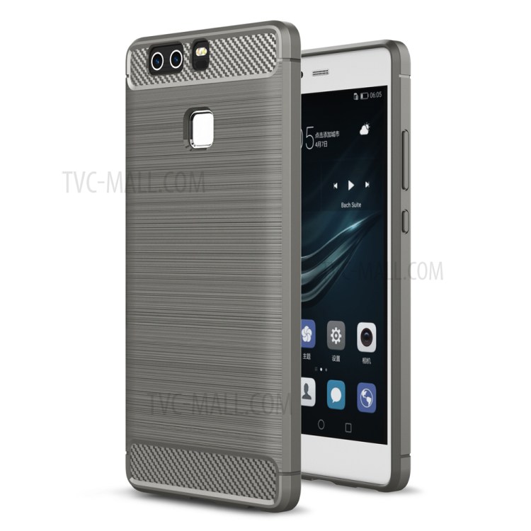 Case Huawei P9 / Pre-order * เคส TPU ไฟเบอร์คาร์บอน *
