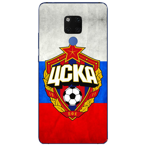 Case Huawei Mate 20 X / Pre-order * PFC CSKA MOSCOW Logo เคสซิลิโคนอ่อนนุ่ม *