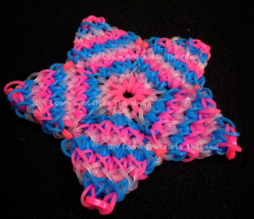 Silicone สีRainbow loombands Loom Bands สี Rainbow