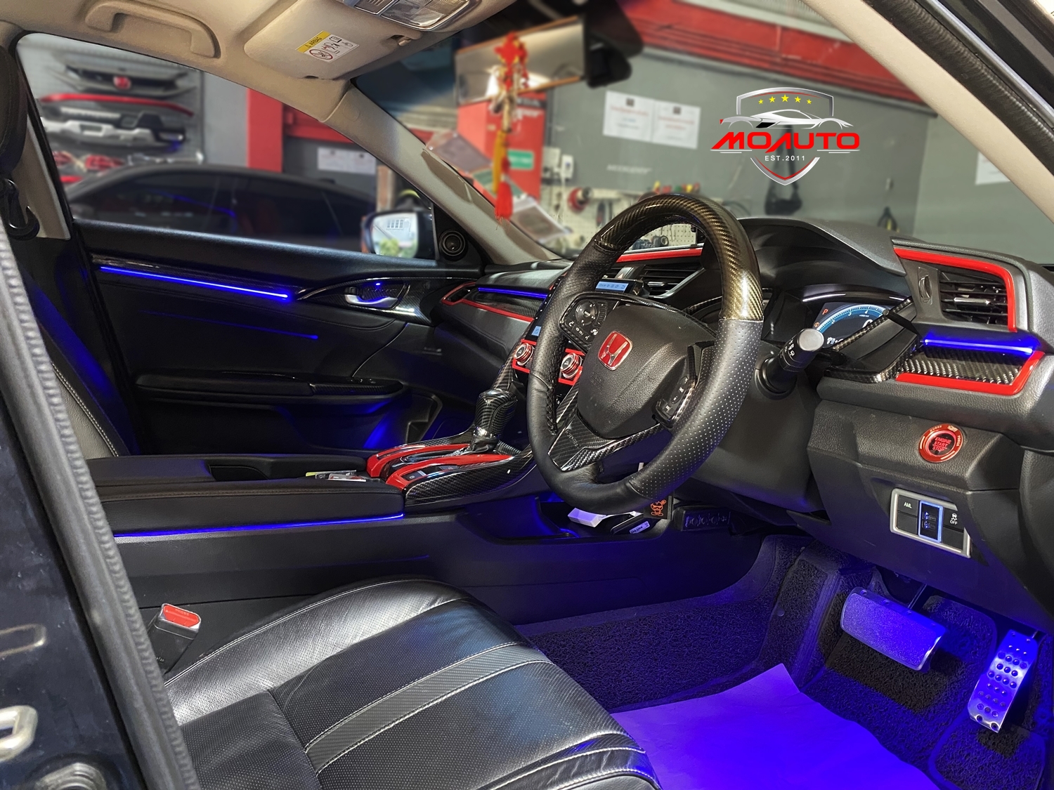 ไฟ Ambient light ตรงรุ่น V1 CIVIC FC / FK