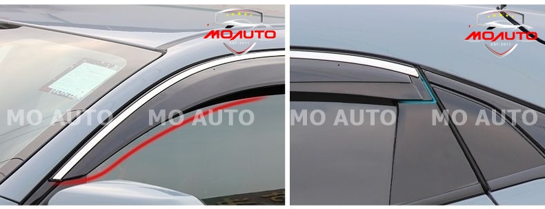 กันสาดสแตนเลท CIVIC HATCHBACK (FK)