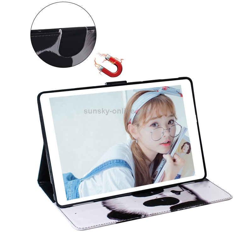 Case Huawei MediaPad M5 lite / Pre-Order * เคสหนังพลิกแนวนอนรูปแบบพิมพ์ลาย การออกแบบคู่: พื้นผิวหนังและเปลือกด้านในที่อ่อนนุ่ม *