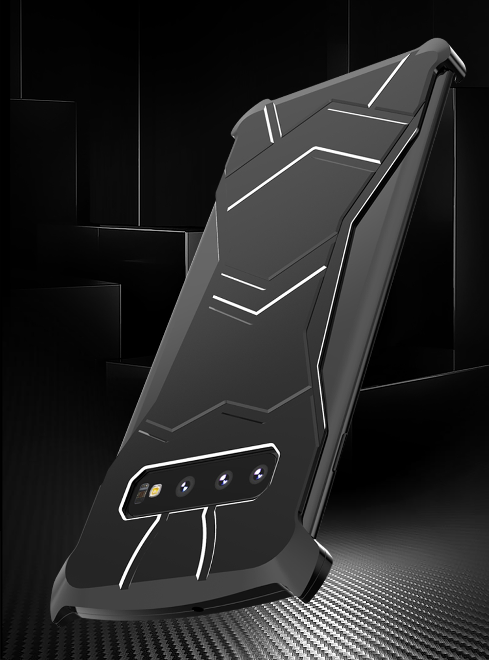 Case Samsung Galaxy S10 / Pre-Order * Panther กันกระแทกอลูมิเนียมปกหลัง วัสดุอลูมิเนียมบางพิเศษเพื่อความพอดีที่ไร้รอยต่อ *