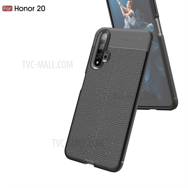 Case Huawei Nova 5T / Pre-order * เคสผิวลิ้นจี่เนื้อ TPU *