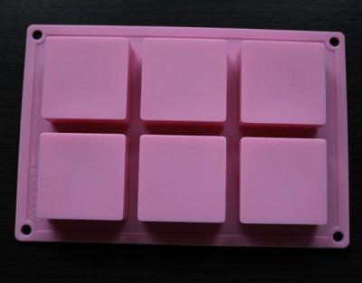แม่พิมพ์ซิลิโคน สี่เหลี่ยมจัตุรัส 75 g 6*6*2.5 cm