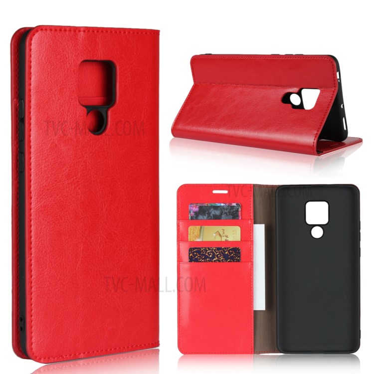 Case Huawei Mate 20 X / Pre-order * Crazy Horse ปกหนังแท้กระเป๋าสตางค์ *