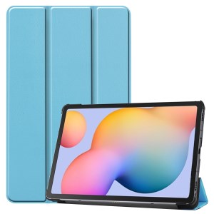 Case Samsung Galaxy Tab S6 Lite / Pre-Order * เคสซองหนัง 3 - พับยืน หนัง PU ด้านหน้า, หลังพลาสติกเคสที่มีผิวหนัง *