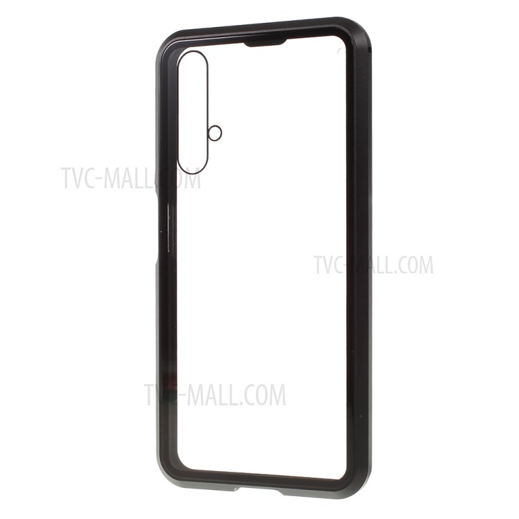 Case Huawei Nova 5T / Pre-order * เคสโลหะกรอบแม่เหล็ก + แก้วปกหลัง ถอด 2-in-1 *