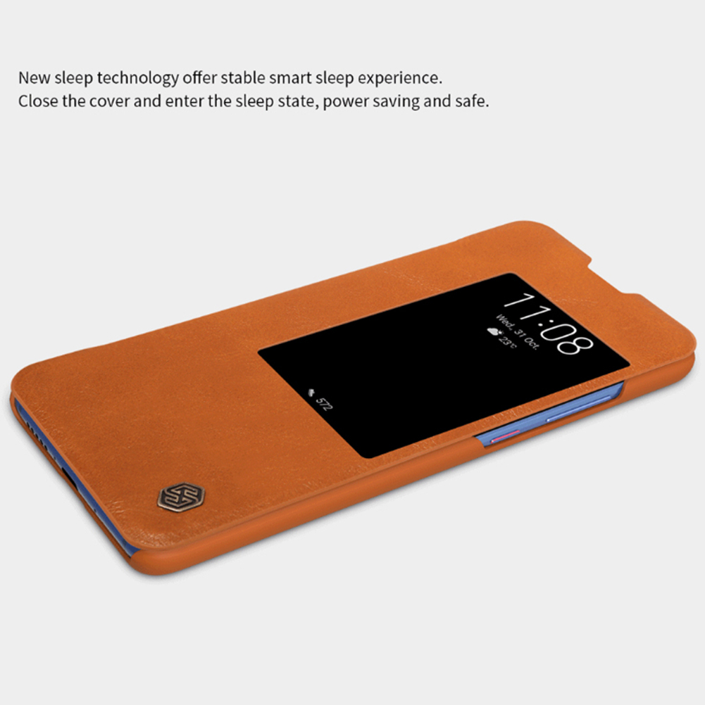 Case Huawei Mate 20 X / Pre-order * NILLKIN Qin ผลิตจากหนัง PU คุณภาพสูงเนื้อนุ่ม *