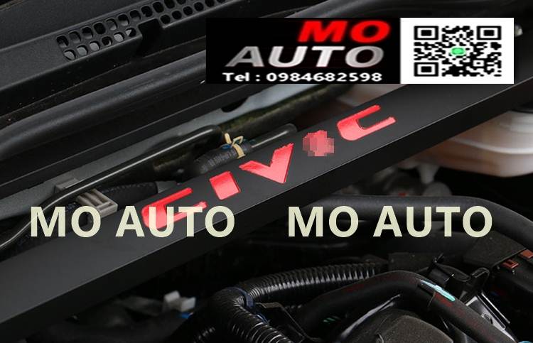 ค้ำโช้คหน้า ดำ-แดง CIVIC FC / FK 2016-2021