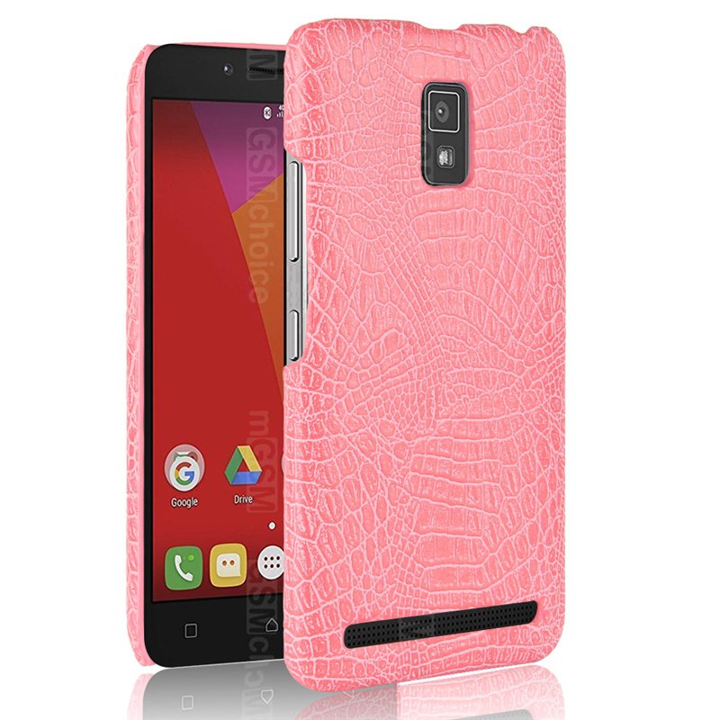 Case Lenovo A6600 / Pre-order * เคสหนัง PUเคลือบลายจระเข้ *