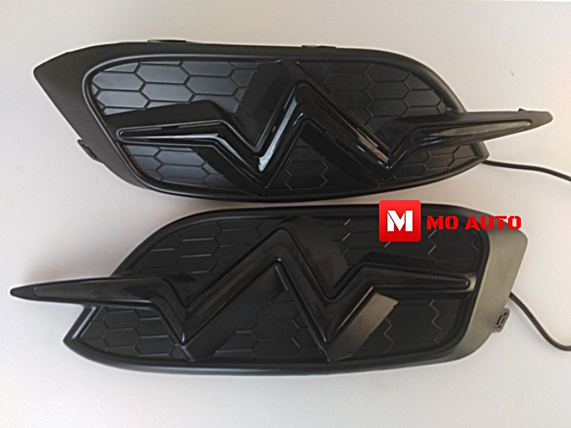 ไฟกันชนหลัง ทรงสายฟ้า V2 CIVIC FC 2016-2021