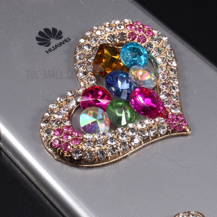 Case Huawei P10 Plus / Pre-order * เคสแข็งใส Rhinestone ตกแต่งคริสตัล *