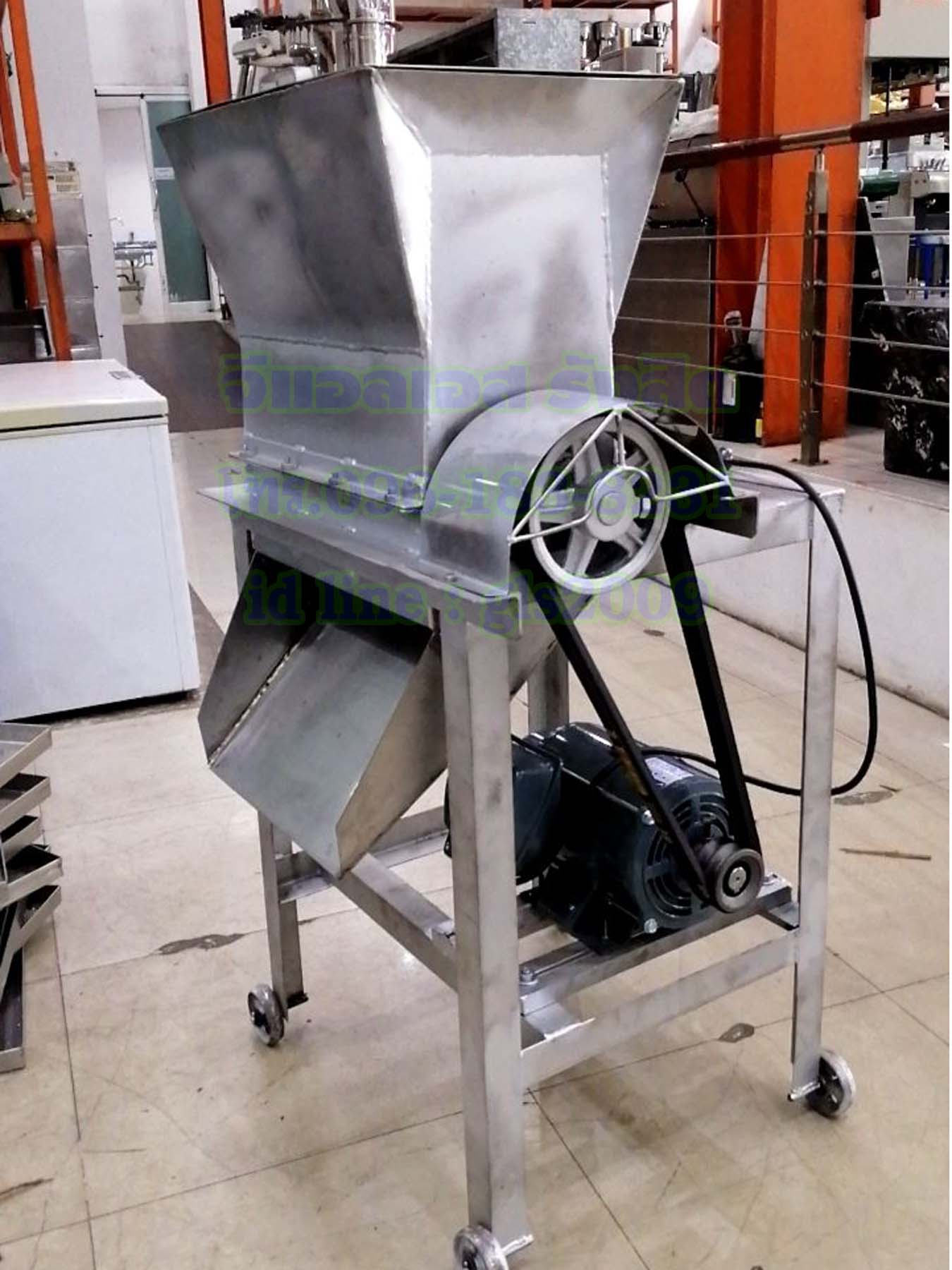 เครื่องโม่แข็งสแตนเลส2กั๊กมอเตอร์3แรง