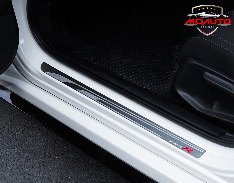 สคับเพลทกันรอยชายบันได TYPE-R FOR CIVIC FC/FK/FC MC