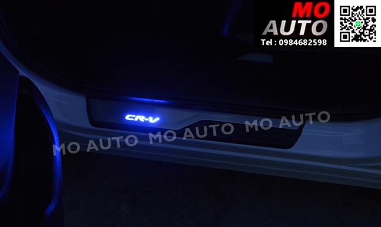 สคับเพลทชายบันได LED CR-V