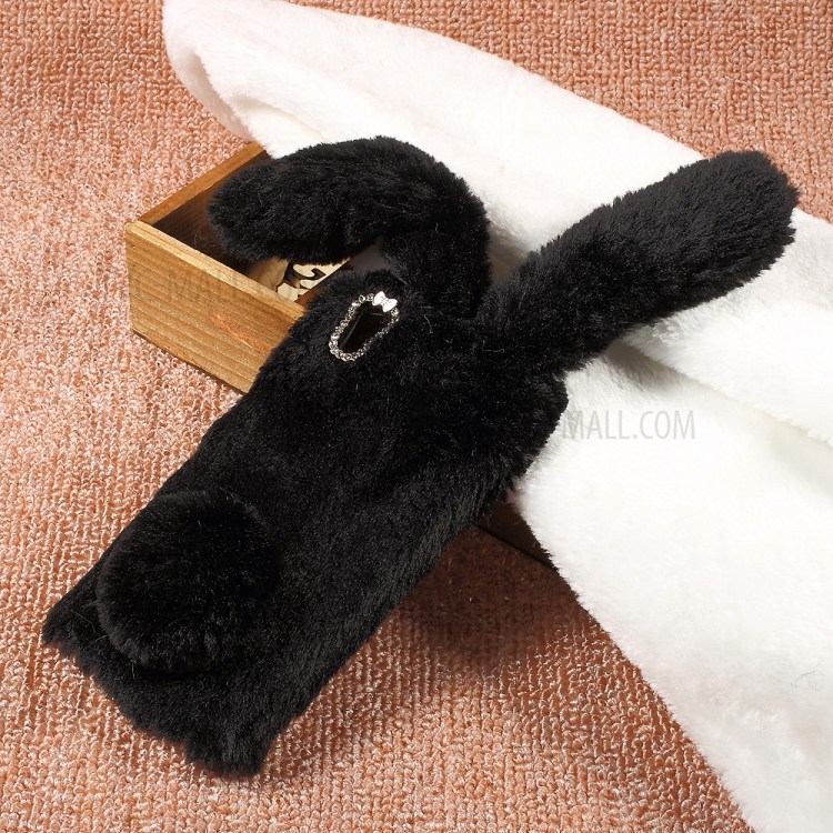 Case Huawei Y6ii / Pre-order * ตุ๊กตากระต่ายรูปขนสัตว์ TPU *