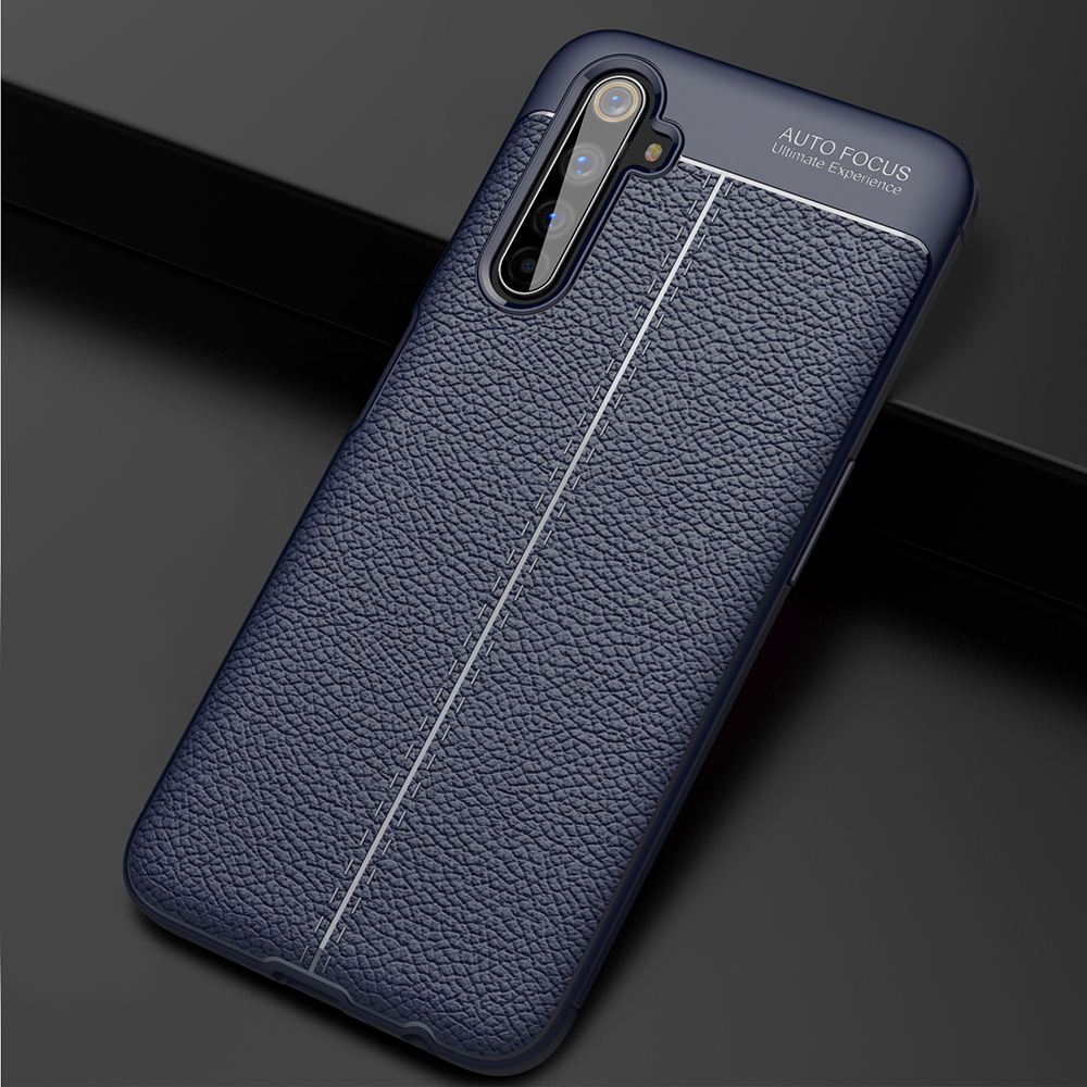 Case Realme 6 Pro / Pre-Order * เคสผิวลิ้นจี่เนื้อนุ่ม TPU ปก พื้นผิวลิ้นจี่เนื้อสัมผัสที่สะดวกสบาย *
