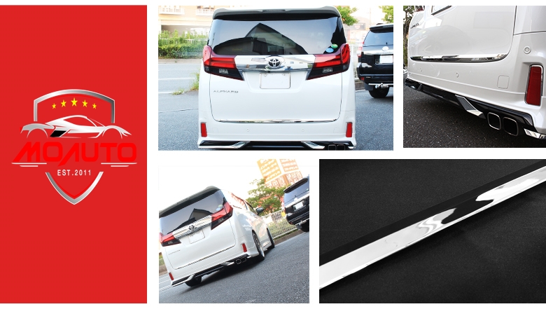 คิ้วฝากระโปรงท้าย ALPHARD / VELLFIRE MC 2016-2022