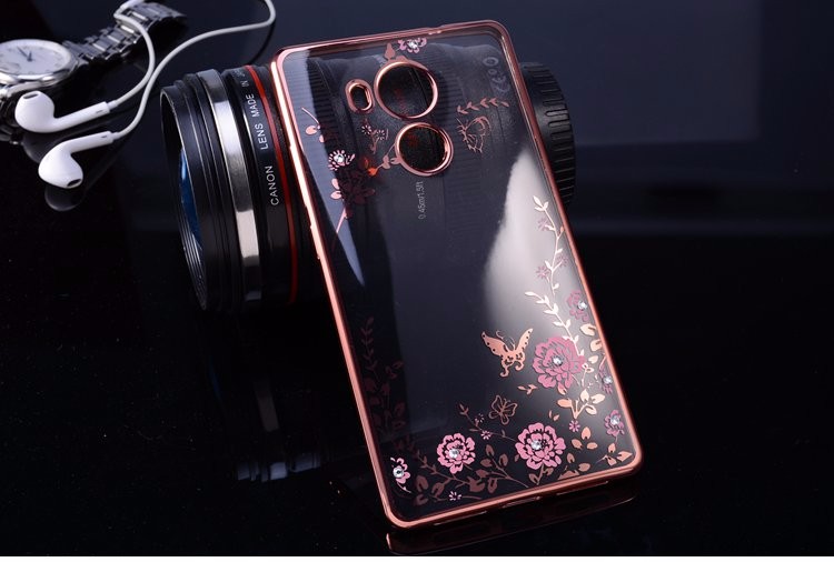 Case Huawei Mate 8 / Pre-order * เคสหรูหราเทคนิคการชุบทอง TPU ซิลิโคนอ่อนนุ่ม *