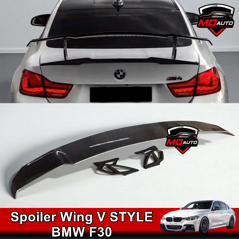 Pure Carbon Spoiler Wing V STYLE For BMW F30