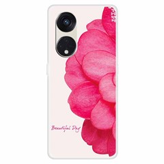 Case OPPO Reno8 T 5G # Pre - Order * เคสผ้ากันกระแทกพื้นผิว TPU เคสโทรศัพท์ป้องกันปกหลัง *