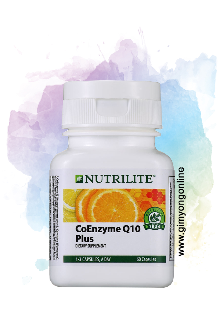 Coenzyme Q10 Plus CoQ10 Plus Amway นิวทริไลท์ โคเอ็นไซม์ คิวเท็นพลัส