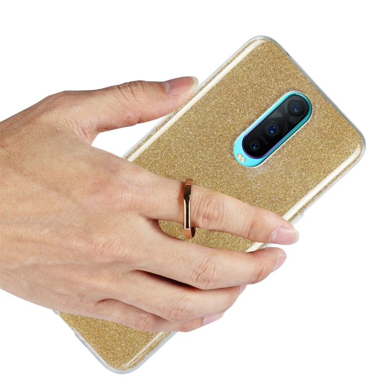 Case OPPO R17 Pro / Pre-Order * glittery ผงเคสกันกระแทก TPU + แหวน *