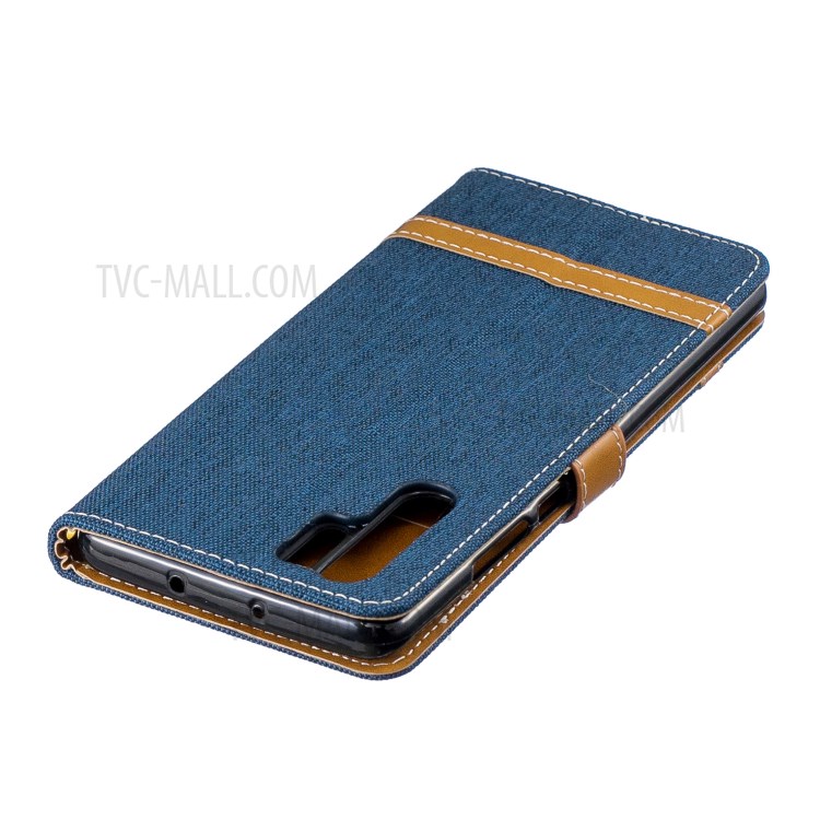 Case Huawei P30 Pro / Pre-Order * สีทูโทน ผ้า Jean หนัง PU *