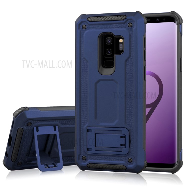 Case Samsung Galaxy S9 Plus / Pre-Order * เคสยางพลาสติก TPU + Combo ครอบคลุม + ด้วยขาตั้ง *