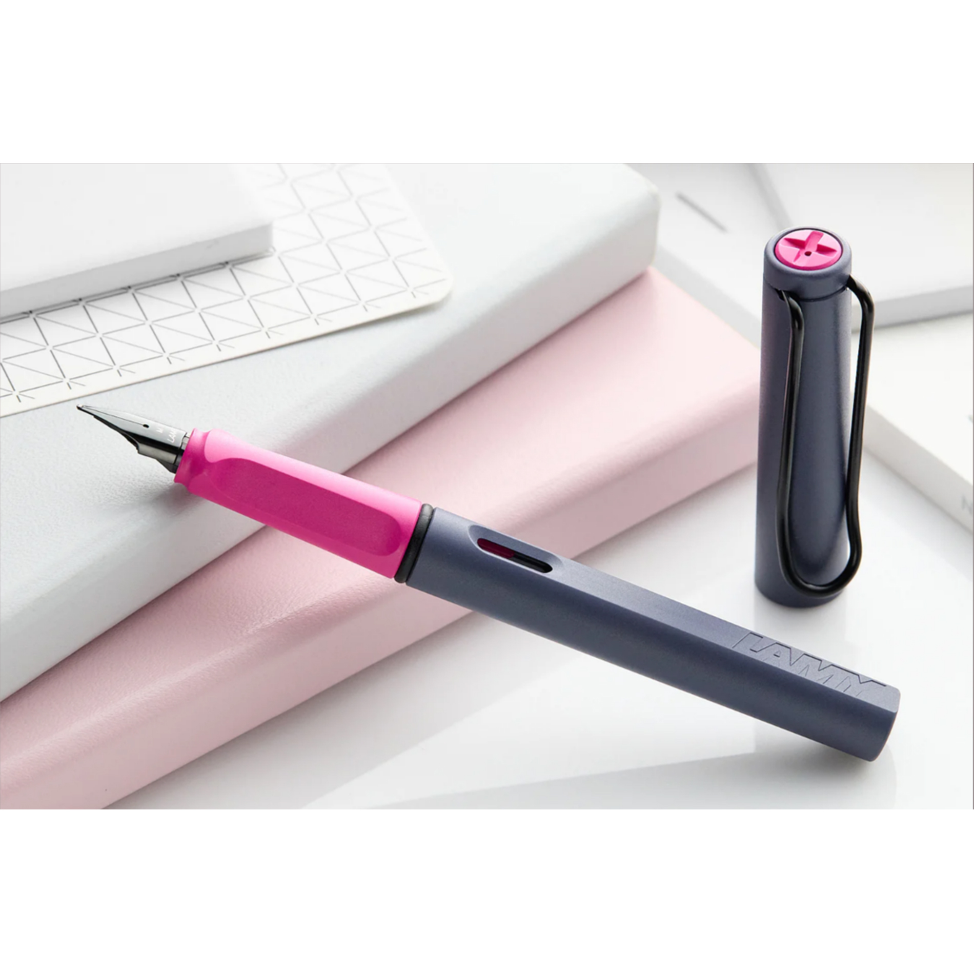 LAMY safari fountain pen pink cliff 2024 limited edition