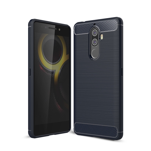 Case Lenovo K8 Note / Pre-order * พื้นผิวแปรงคาร์บอนไฟเบอร์ป้องกันการสั่นสะเทือน TPU หุ้มเกราะกันกระแทก