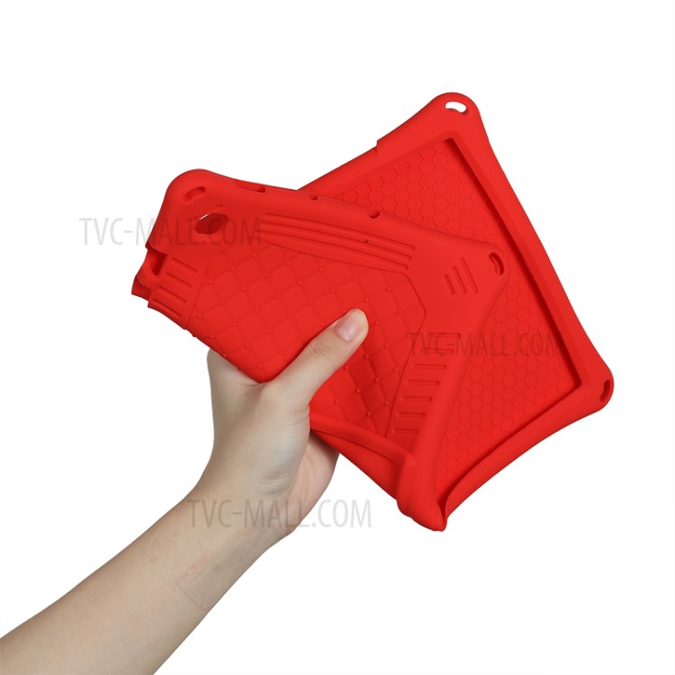 Case Samsung Galaxy Tab S6 Lite / Pre-Order * เคสป้องกันซิลิโคน PC Kickstand พร้อมสายคล้องไหล่และช่องเสียบปากกา *