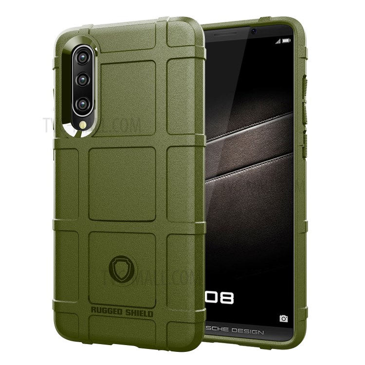 Case Huawei P30 / Pre-Order * Anti-shock ป้องกันการกระแทกตารางสี่เหลี่ยมเนื้อ TPU *