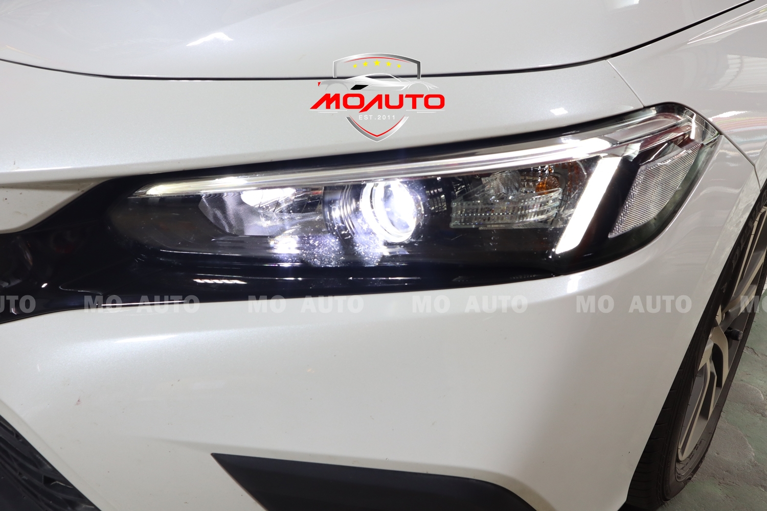 หลอดไฟหน้า LED สำหรับ CIVIC FE