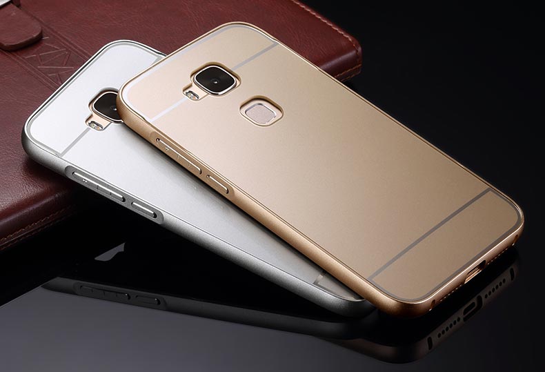 Case Huawei G7 Plus / Pre-order * Bumper 2 in 1เคสอลูมิเนียมโลหะ + พลาสติกปกหลัง *