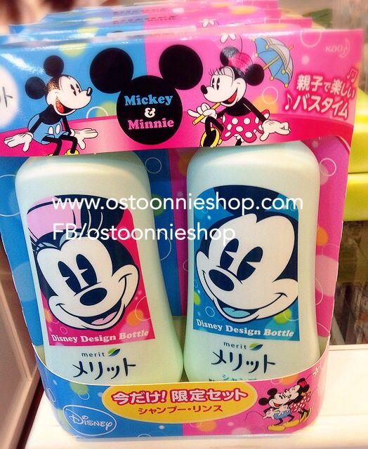 Mickey & Minnie メリツト แชมพูสระผม & ครีมนวด
